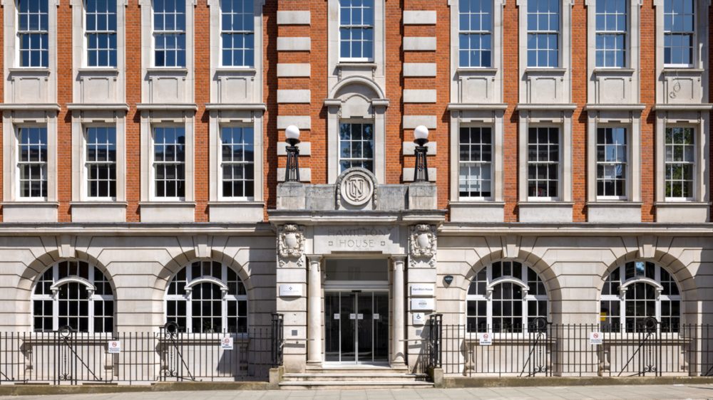 Managed247 London office, Hamilton House, Mabledon Place