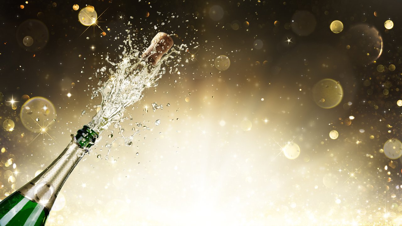 A champagne bottle being opened in celebration, marking Managed247 being shortlisted at the Computing Cloud Excellence Awards 2026