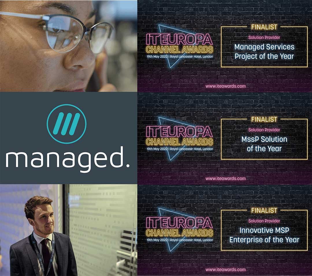 Managed Nominated for Managed Services Project of the Year 2022